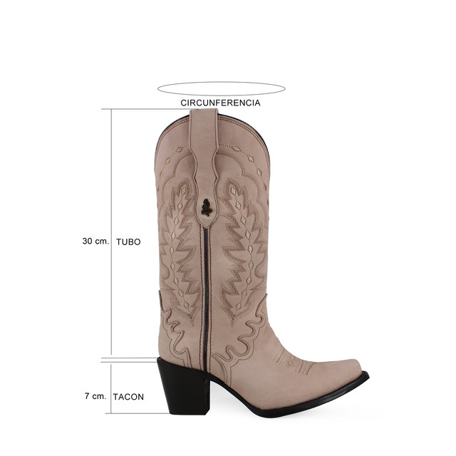 Foto 7 pulgar | Botas Barbie Glam Ladies el Malcreado Lm74 para Mujer