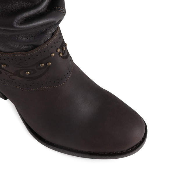 Foto 6 | Botas Bella Chocolate Ladies el Malcreado Lm136 para Mujer