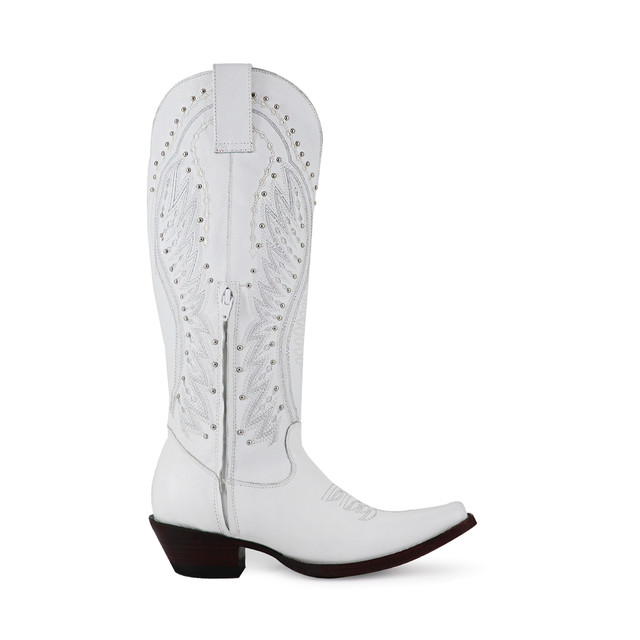 Foto 5 | Botas Diva Blancas Ladies el Malcreado Lm72 para Mujer