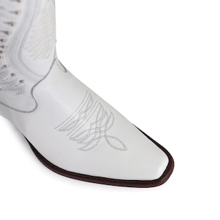Foto 6 | Botas Diva Blancas Ladies el Malcreado Lm72 para Mujer
