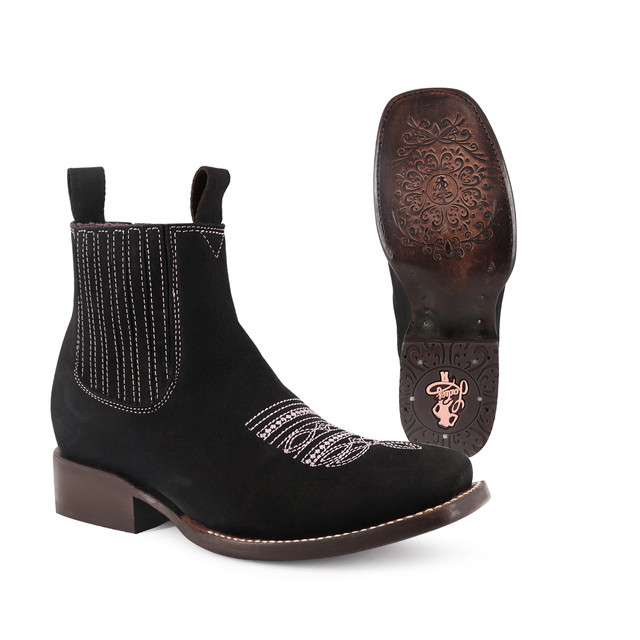 Foto 4 pulgar | Botin Bull Negro Ladies El Malcreado Lm146 22