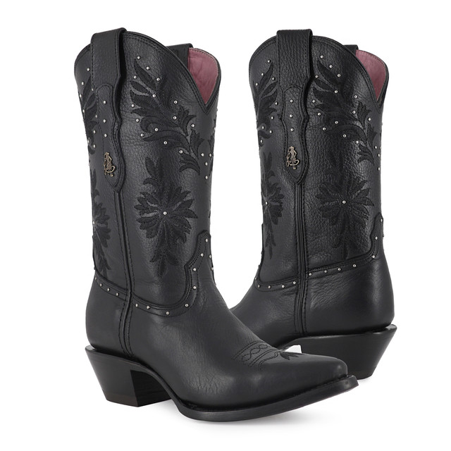 Botas Gloria Negras Ladies el Malcreado Lm85 para Mujer