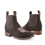 Botines Ladies El Malcreado Cafés para Mujer