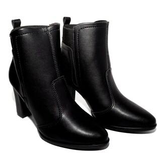 Foto 5 | Botines Beira Rio 9043.133.23624 Negros para Mujer