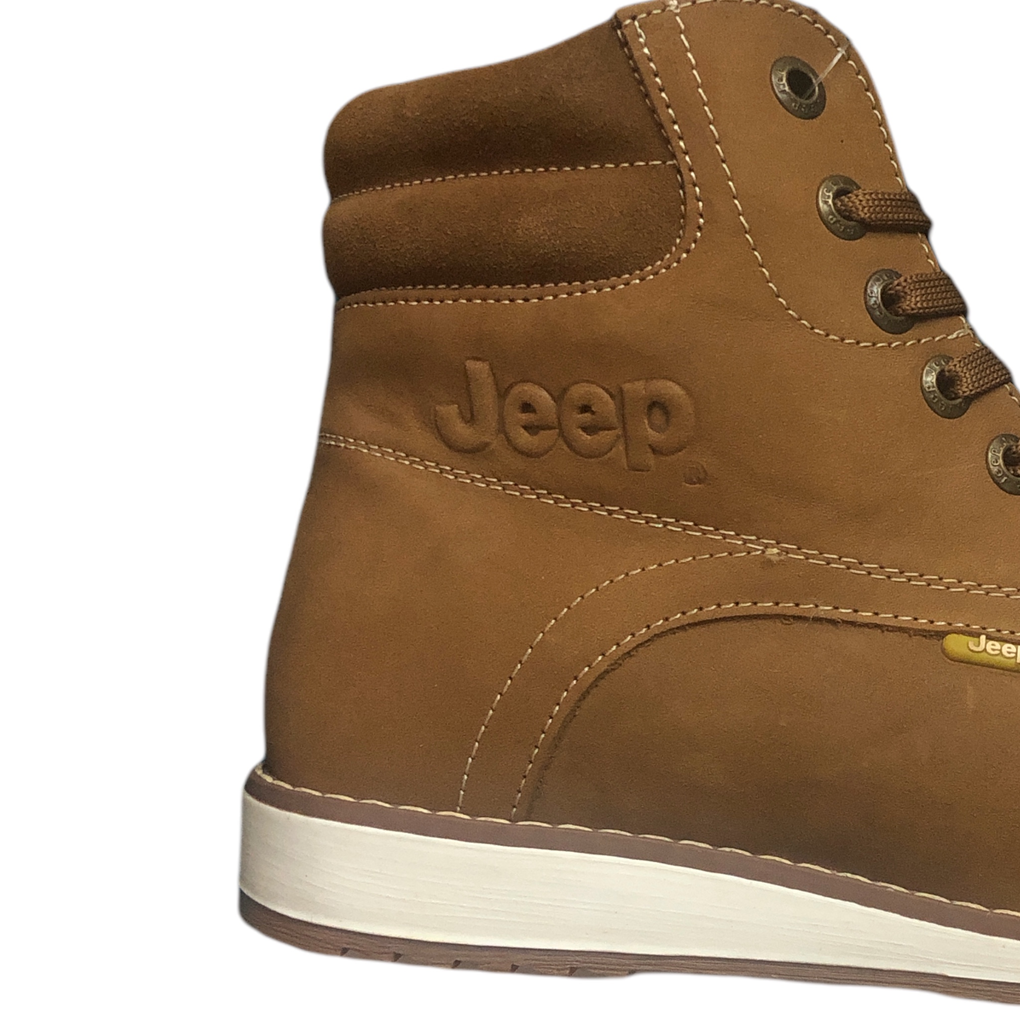 Foto 5 pulgar | Bota Nobuck Bronce Jeep para Dama