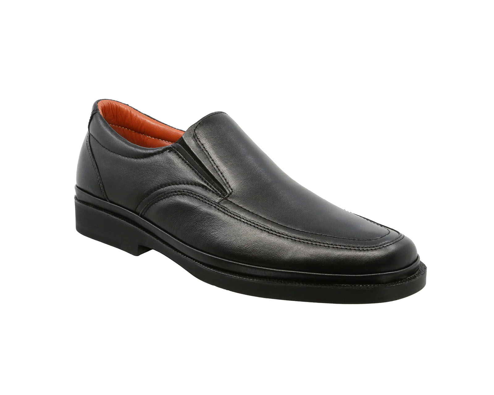 Foto 2 pulgar | Zapato Mocasín de Piel Triples Zurich Negros para Hombre