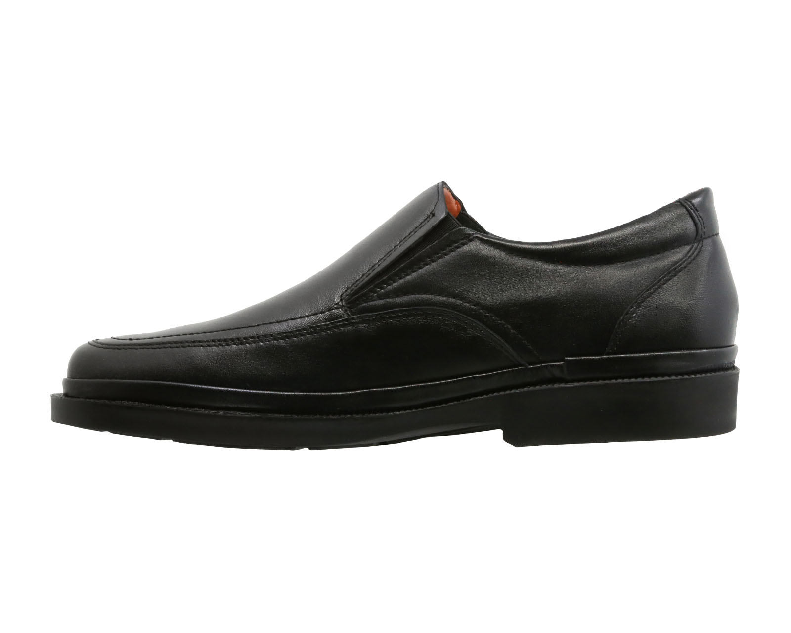 Foto 5 pulgar | Zapato Mocasín de Piel Triples Zurich Negros para Hombre