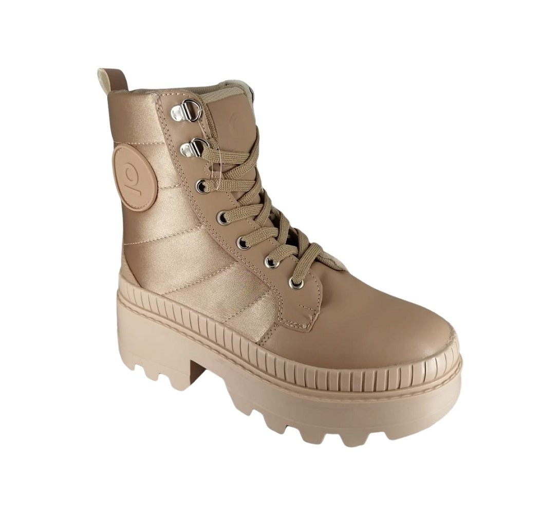 Botas Ozono 647401 Beige Casuales para Mujer