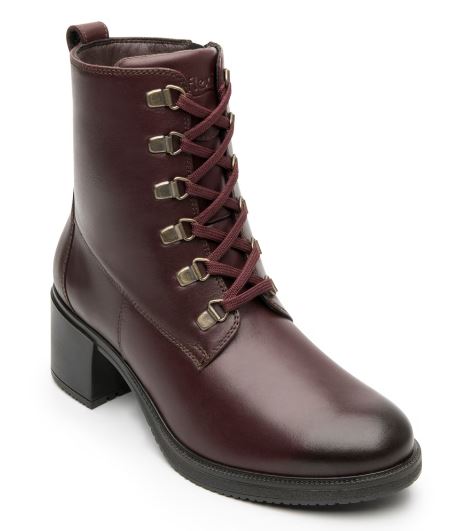 Botas Flexi 120504 Vino para Mujer