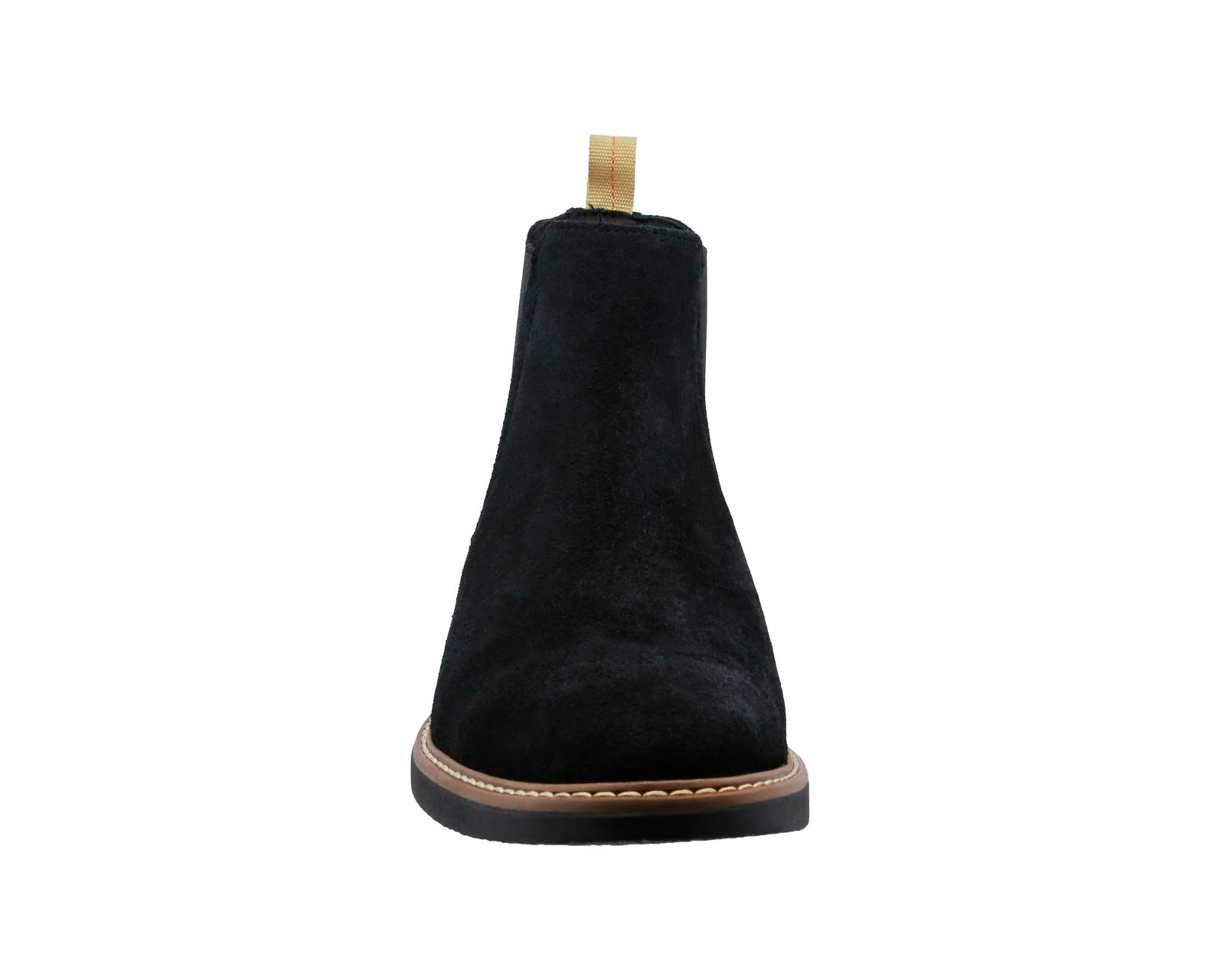 Foto 4 pulgar | Botín Chelsea Gamuza Triples Enzo 35800 Negro para Hombre