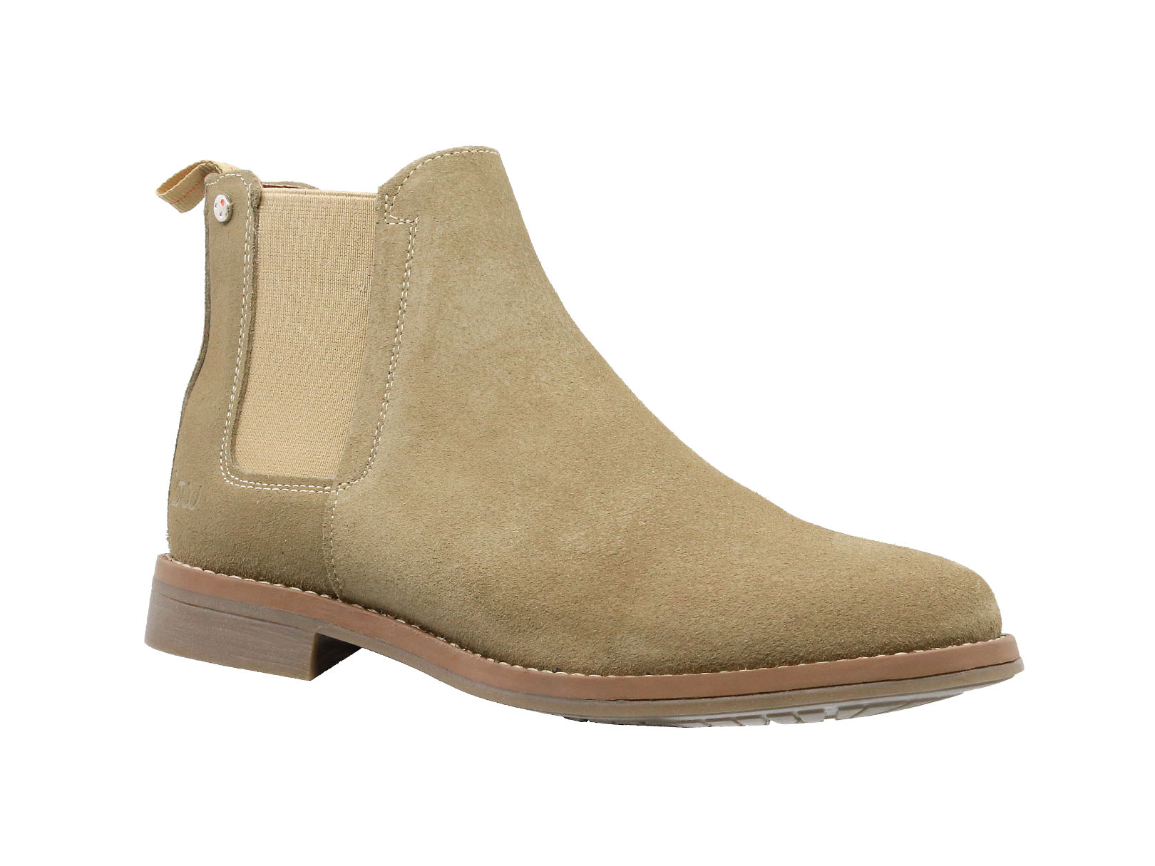 Foto 1 | Botín Casual Triples Flow de Piel Murat 37100 Beige para Mujer