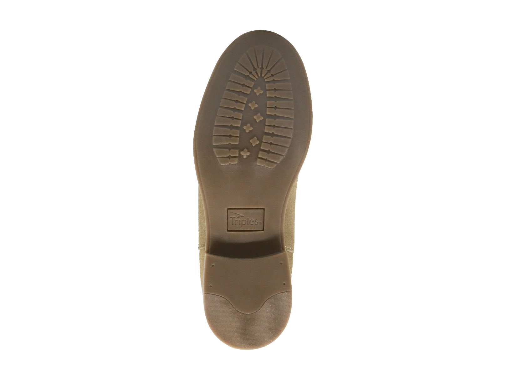 Foto 7 | Botín Casual Triples Flow de Piel Murat 37100 Beige para Mujer