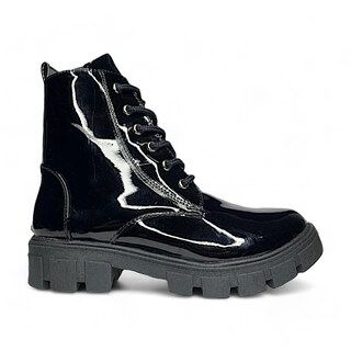 Foto 1 | Botas Las Cuatas Negras para Mujer