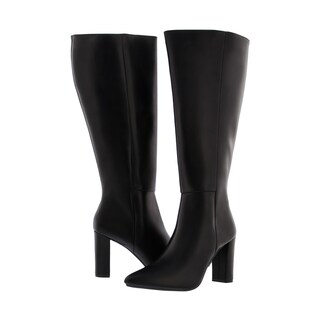 Foto 1 | Bota Alta Negra Para Mujer Lady Paulina Gavina 26402