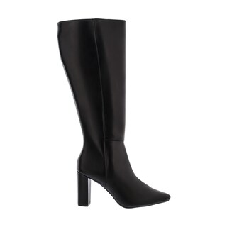 Foto 3 | Bota Alta Negra Para Mujer Lady Paulina Gavina 26402