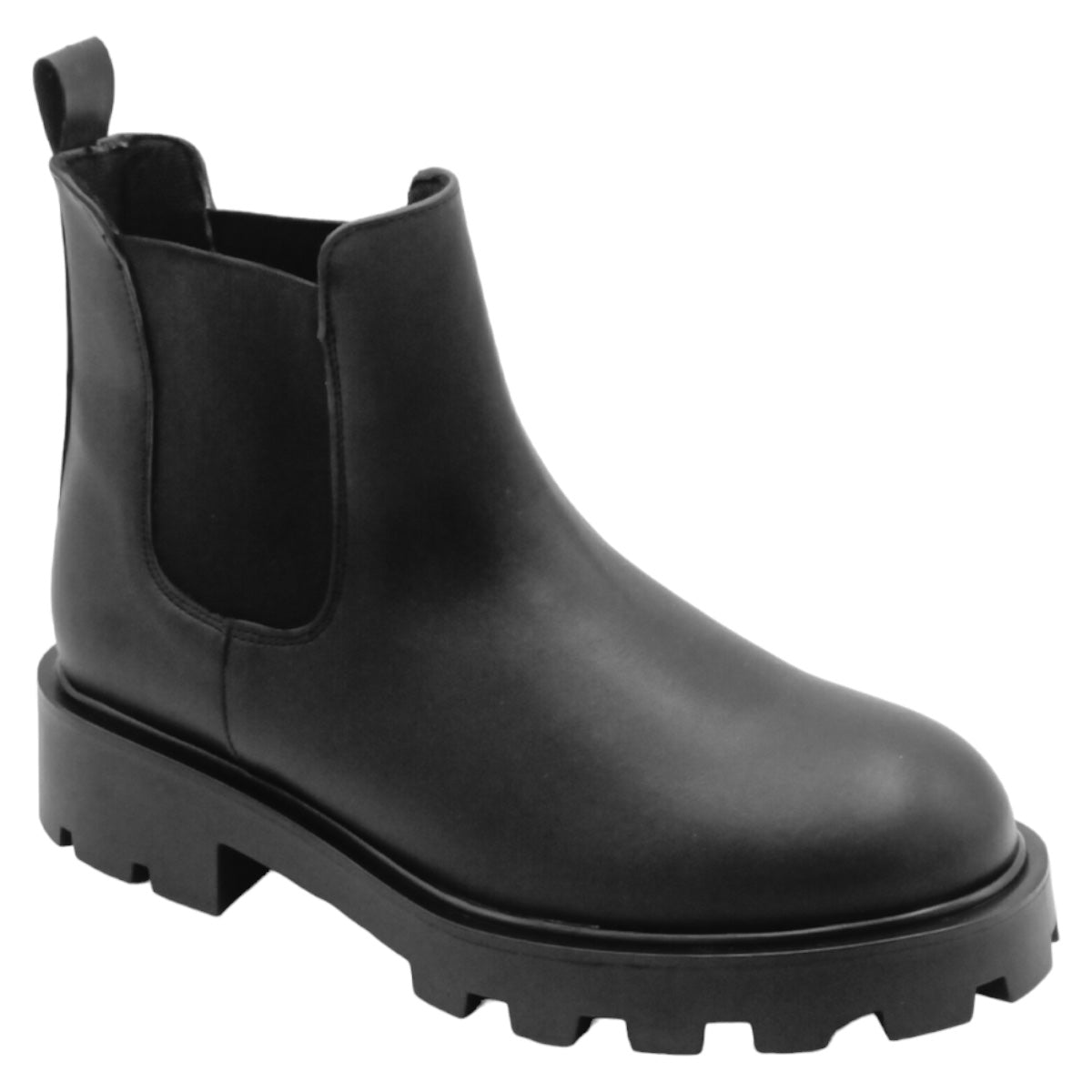 Foto 2 pulgar | Botas Casuales Exterior Piel Vegana Color Negro Para Mujer De Rbcollection