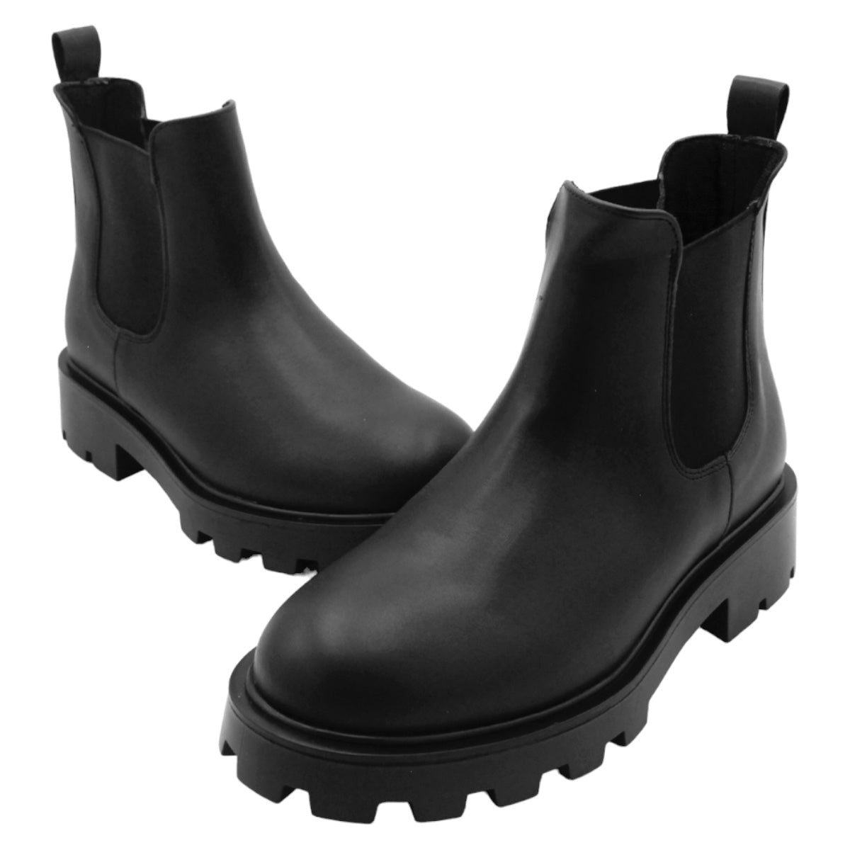 Foto 6 pulgar | Botas Casuales Exterior Piel Vegana Color Negro Para Mujer De Rbcollection