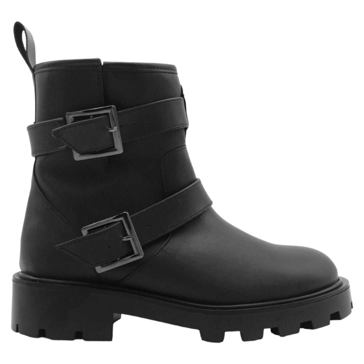 Foto 3 pulgar | Botas Casuales Exterior Piel Vegana Color Negro Para Mujer De Rbcollection