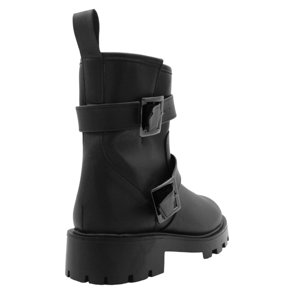 Foto 5 pulgar | Botas Casuales Exterior Piel Vegana Color Negro Para Mujer De Rbcollection