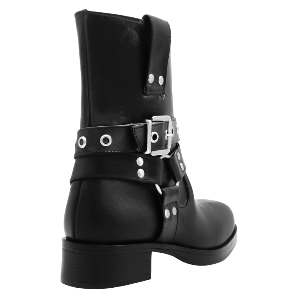 Foto 5 pulgar | Botas Casuales Exterior Piel Vegana Color Negro Para Mujer De Rbcollection