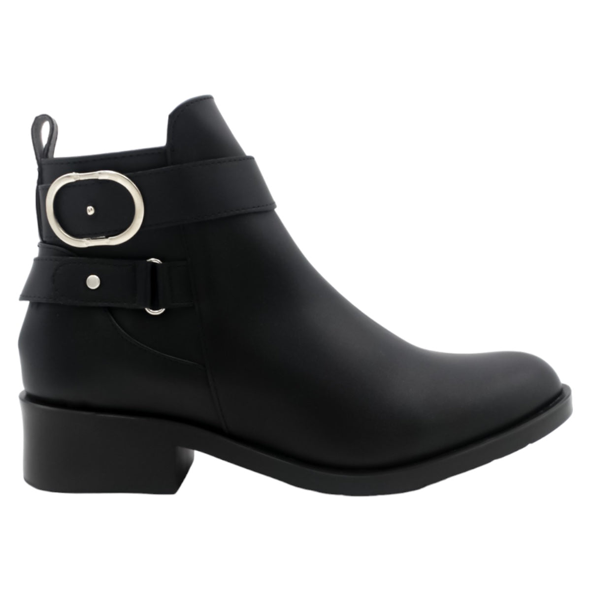 Foto 2 | Botas Casuales Exterior Piel Vegana Color Negro Para Mujer De Rbcollection