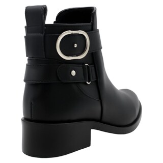 Foto 4 | Botas Casuales Exterior Piel Vegana Color Negro Para Mujer De Rbcollection