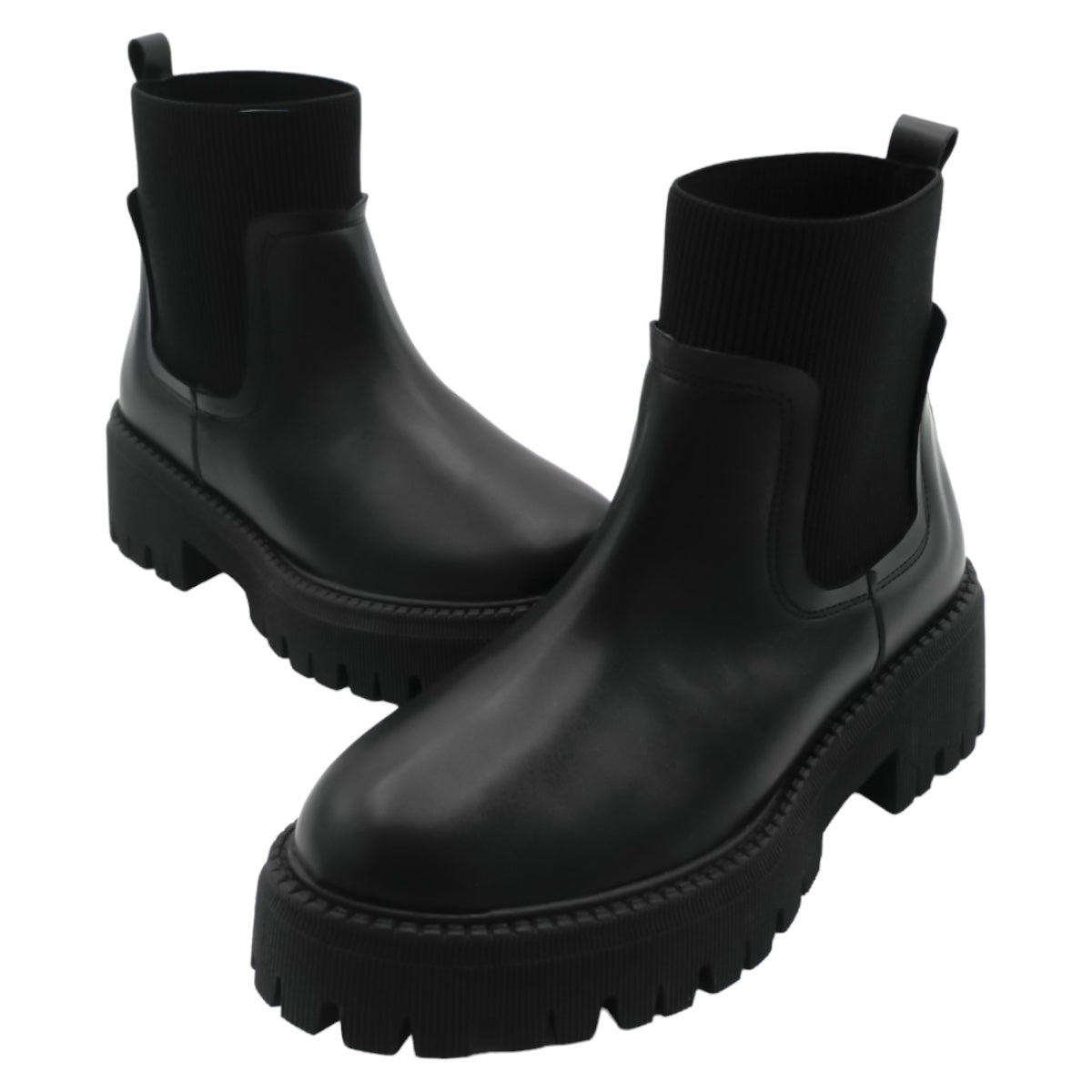 Foto 5 pulgar | Botas Casuales Exterior Piel Vegana Color Negro Para Mujer De Rbcollection