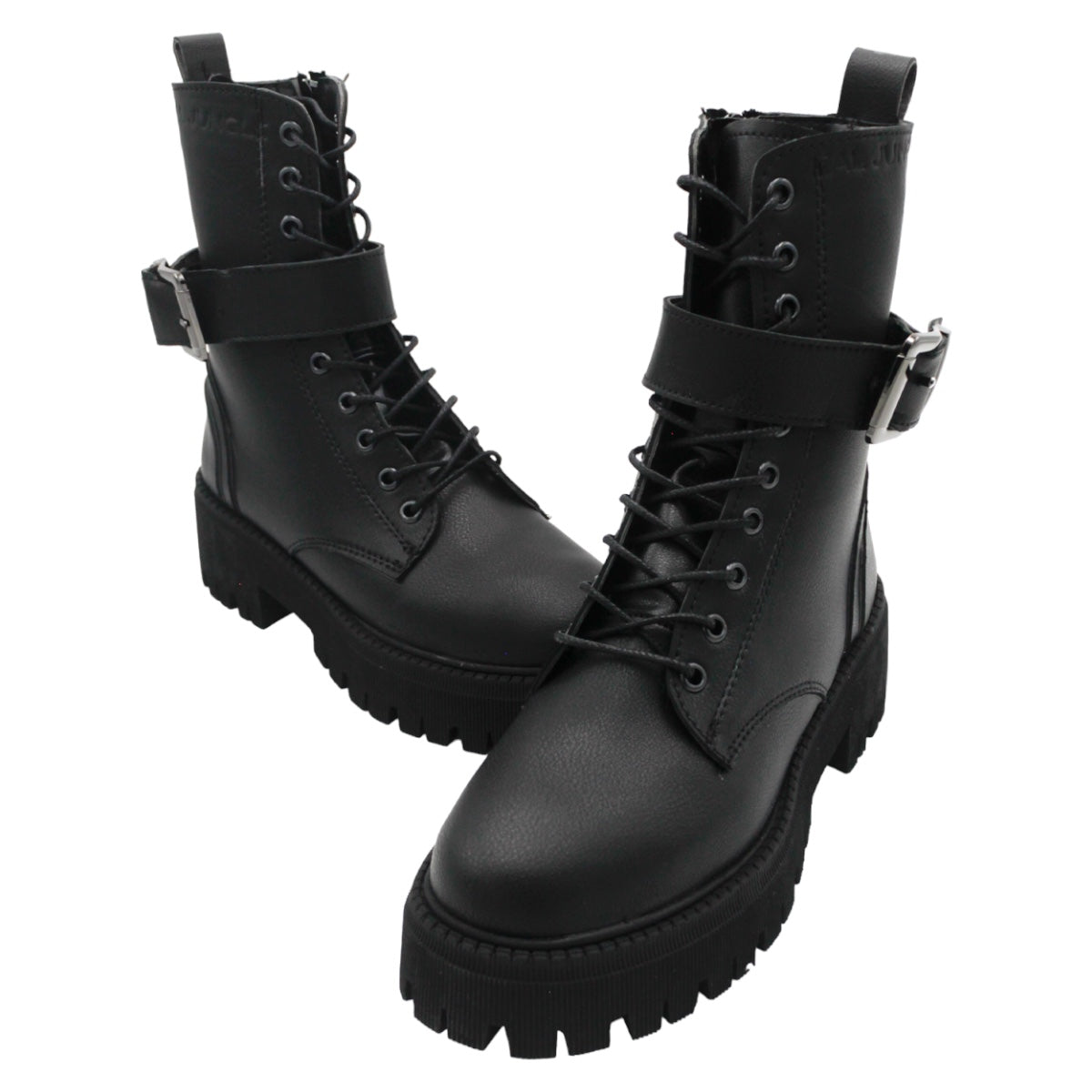 Foto 6 pulgar | Botas Casuales Exterior Piel Vegana Color Negro Para Mujer De Rbcollection