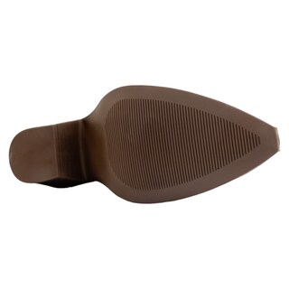 Foto 3 | Botas Tipo Western RBCollection Exterior Piel Vegana Beige para Mujer