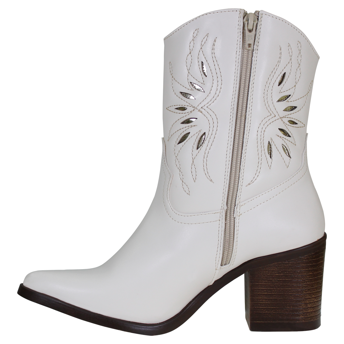 Foto 4 pulgar | Botas Vaqueras Claudio Rocco 6027 Beige para Mujer