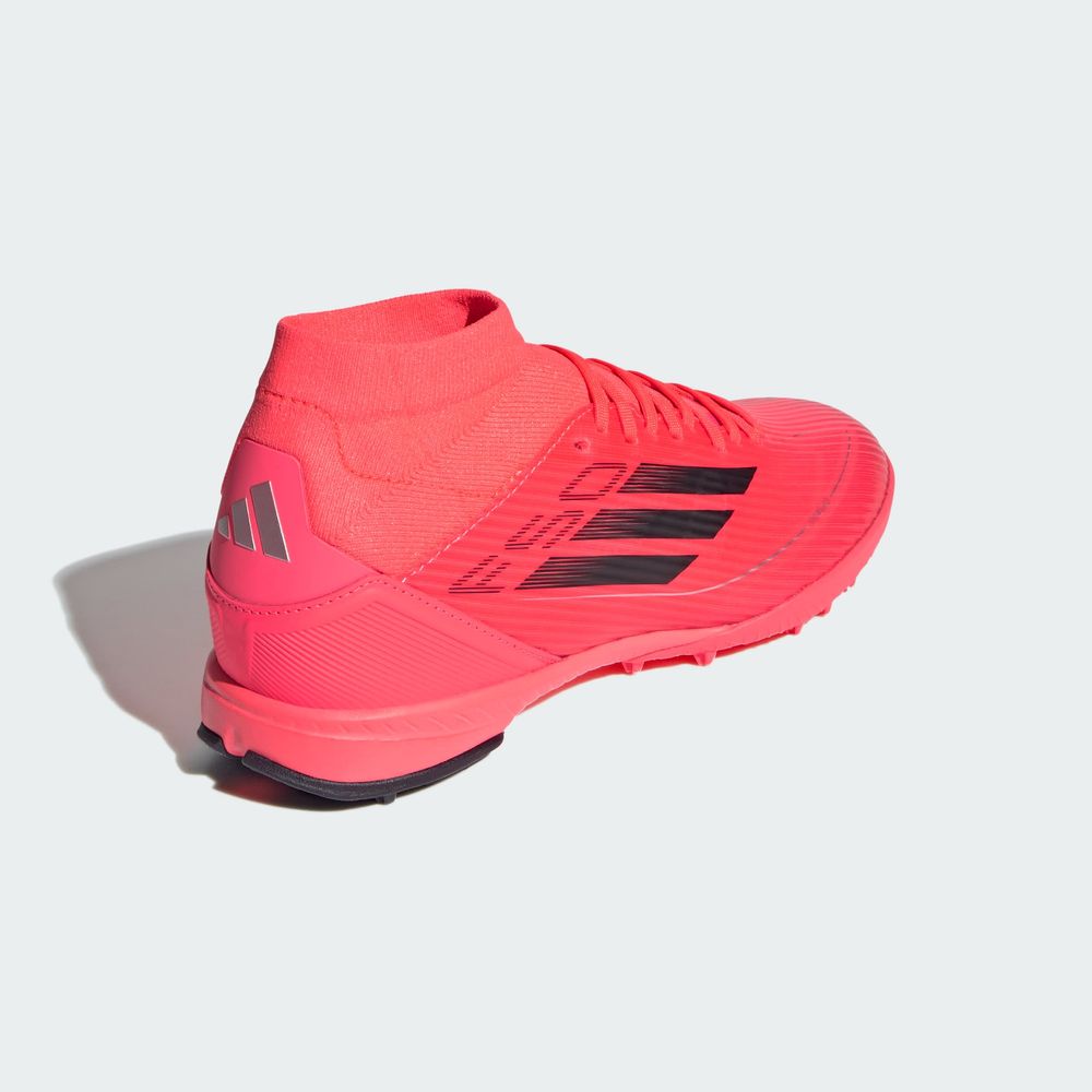 Foto 8 | Calzado De Fútbol F50 League Pasto Sintético Corte Medio Adidas Rosa Mujer