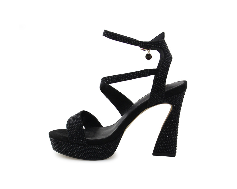 Foto 6 pulgar | Sandalia Para Mujer Lob Footwear Textil Negro 92404429