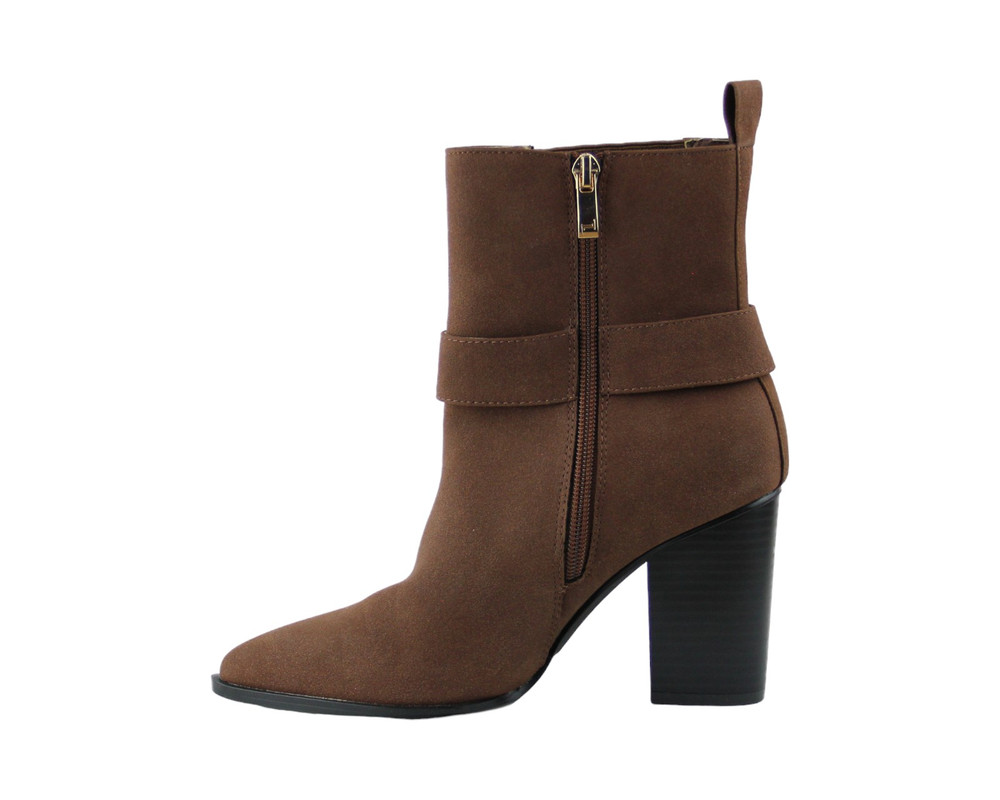 Foto 5 | Botín Lob Footwear Pu Suede Café 92504502 para Mujer