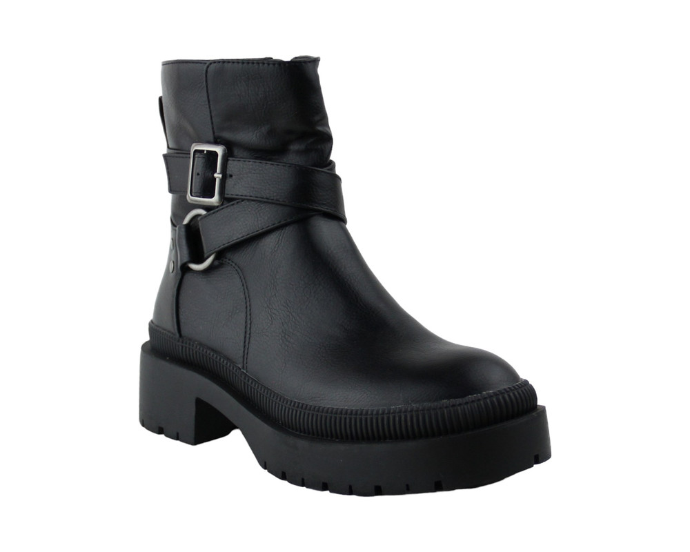 Foto 2 pulgar | Botín Lob Footwear Pu Negro 92504503 para Mujer