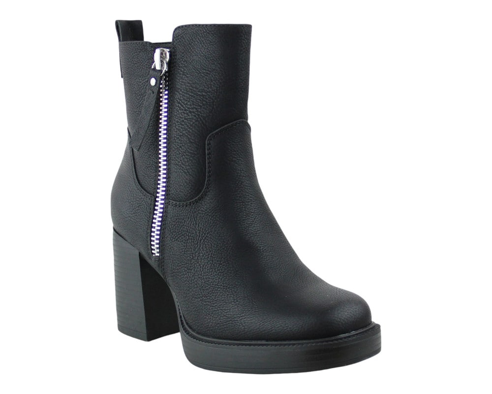 Botin Para Mujer Lob Footwear Pu Negro 57704535 $1,046