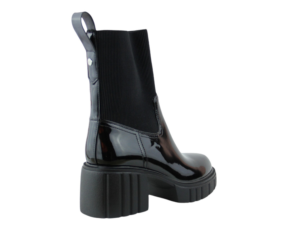 Foto 4 pulgar | Botín Lob Footwear Pu Patent Negro 59404511 para Mujer