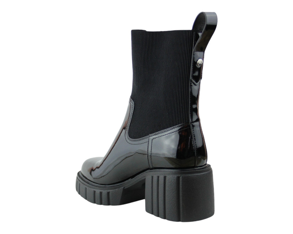 Foto 5 pulgar | Botín Lob Footwear Pu Patent Negro 59404511 para Mujer