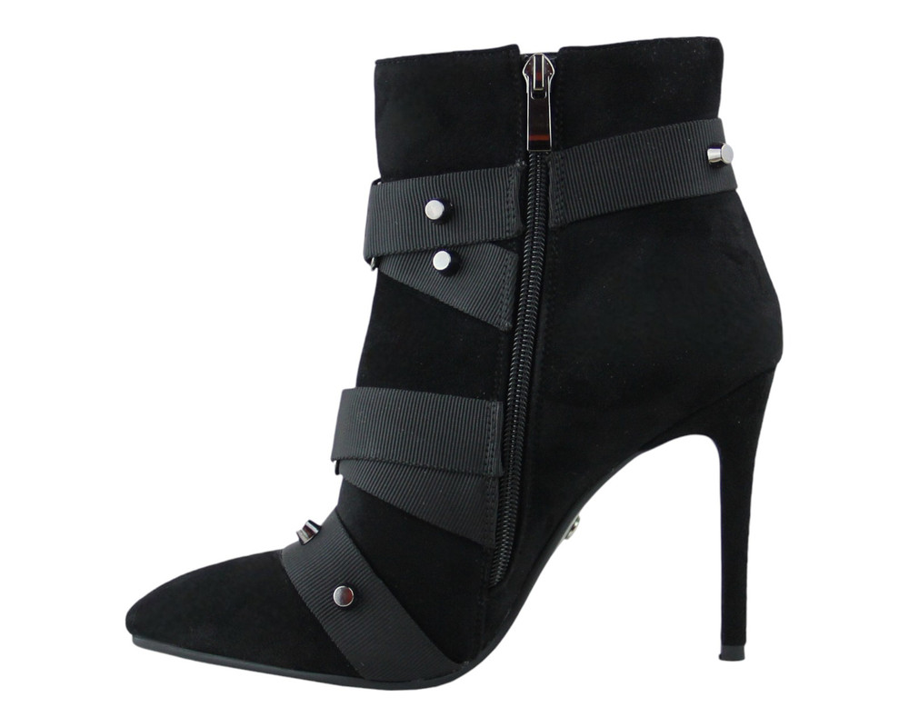 Foto 5 | Botin Para Mujer Lob Footwear Pu Suede Negro 59404516