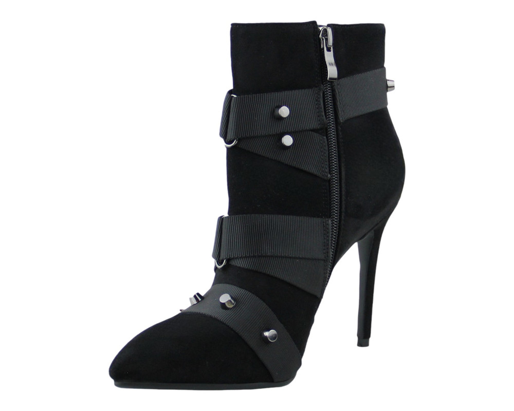 Foto 6 | Botin Para Mujer Lob Footwear Pu Suede Negro 59404516