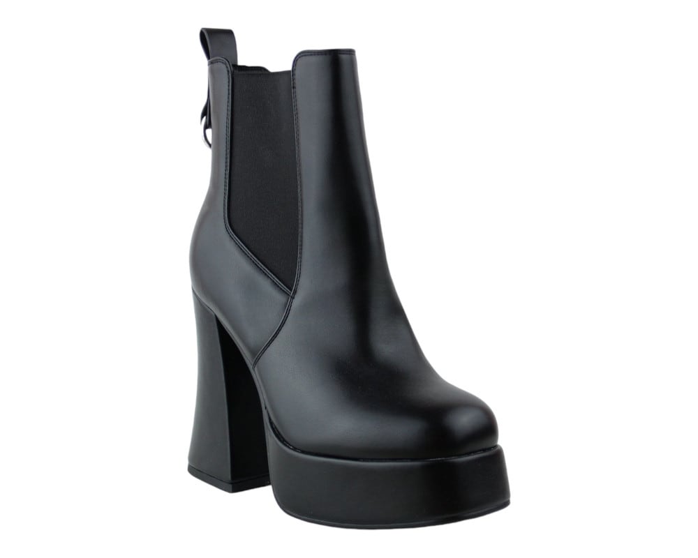 Botin Para Mujer Lob Footwear Pu Negro 59404514 $1,137