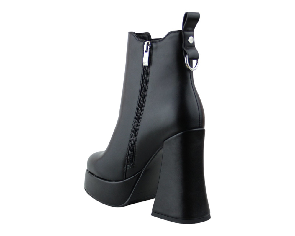 Foto 5 pulgar | Botin Para Mujer Lob Footwear Pu Negro 59404514