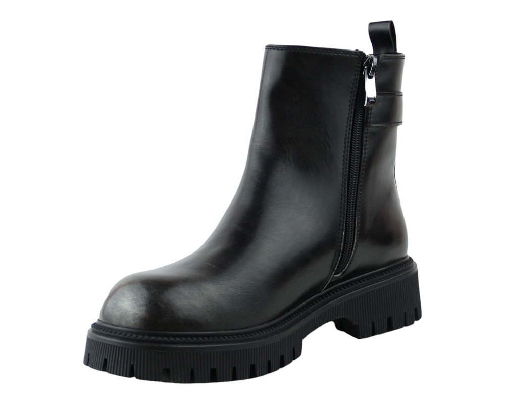 Foto 7 pulgar | Botín Lob Footwear Pu Negro 57704983 para Mujer