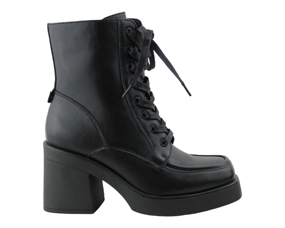 Foto 3 pulgar | Botin Para Mujer Lob Footwear Pu Negro 57704982