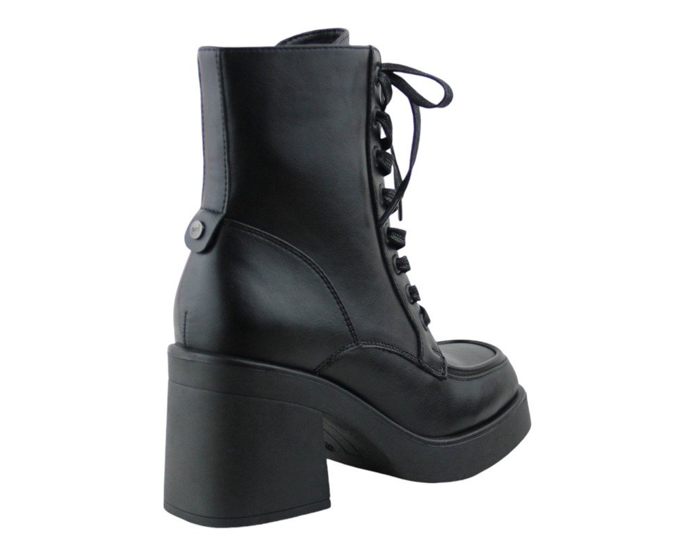 Foto 4 pulgar | Botin Para Mujer Lob Footwear Pu Negro 57704982