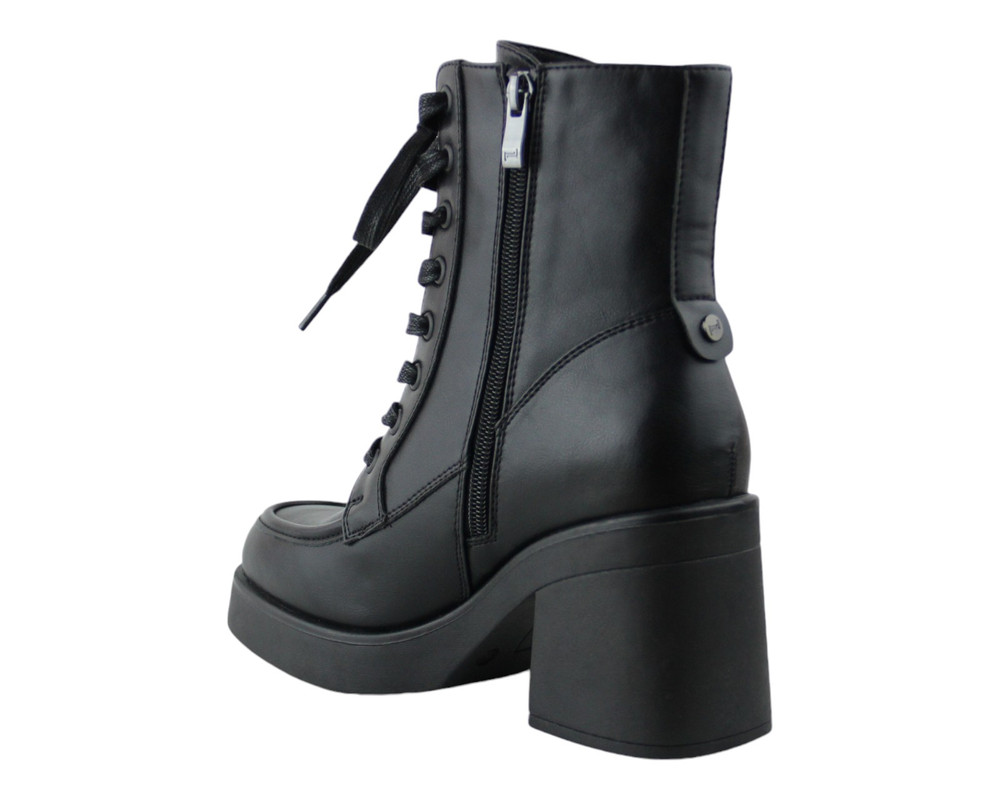 Foto 5 pulgar | Botin Para Mujer Lob Footwear Pu Negro 57704982