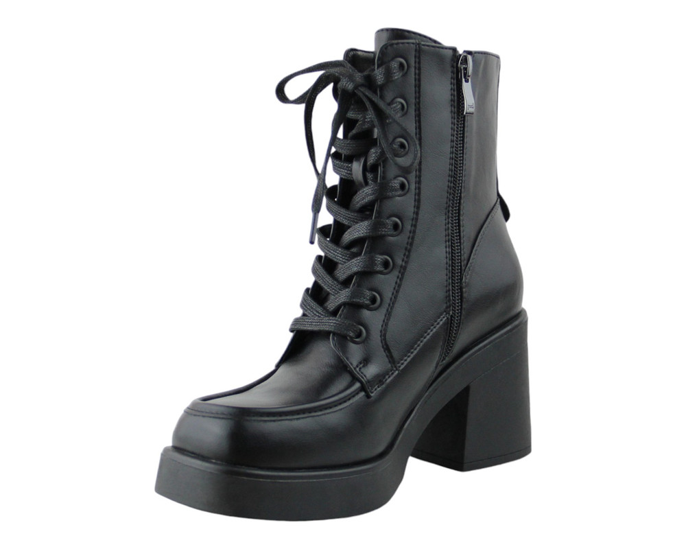 Foto 7 pulgar | Botin Para Mujer Lob Footwear Pu Negro 57704982