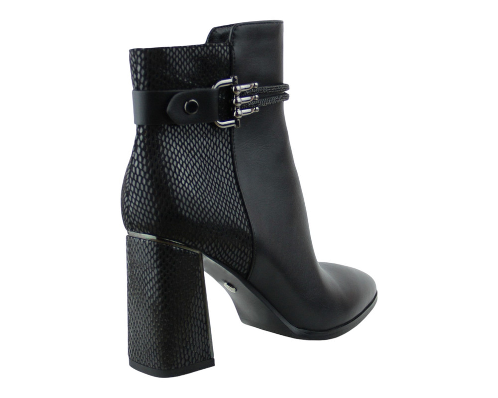 Foto 4 pulgar | Botín Lob Footwear Pu Negro 59404513 para Mujer