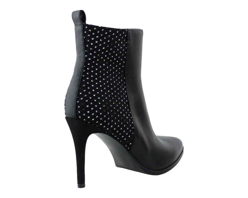 Foto 4 pulgar | Botín Lob Footwear Pu Negro 59404512 para Mujer