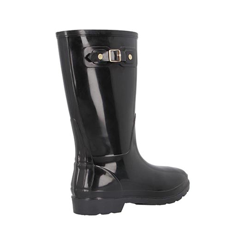 Foto 3 pulgar | Bota Para Lluvia Mujer Top Moda 2644 Impermeable Pvc Plastico Color Negro