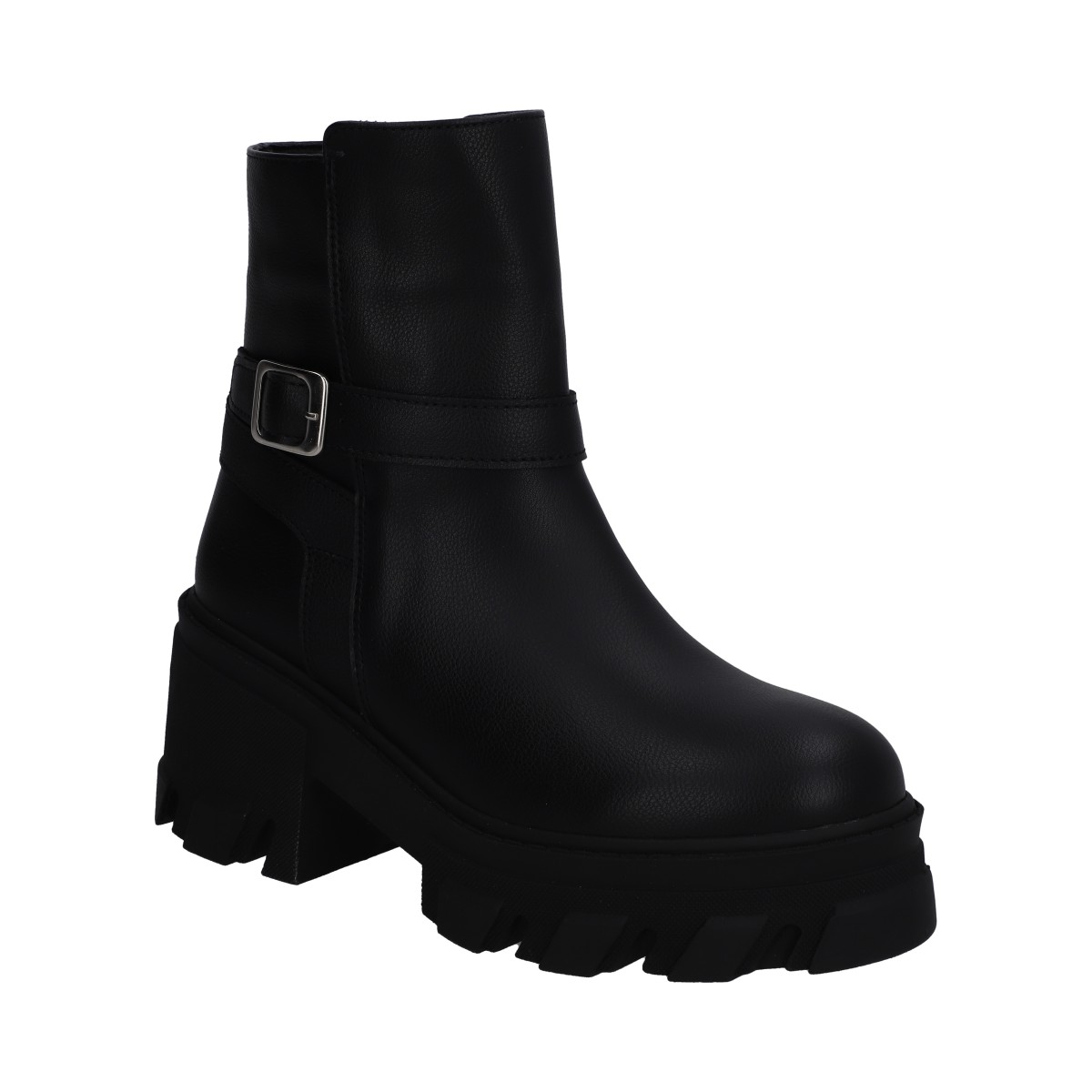 Foto 2 pulgar | Botin Dama Berlin Sint Negro Tipo Chunky